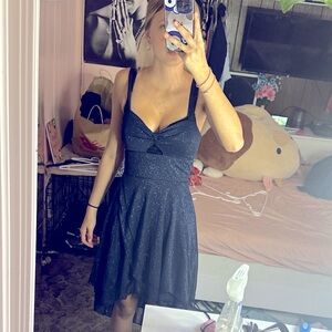 Blue sparkly dress